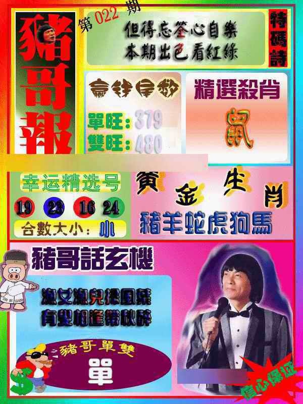 022期猪哥报[图]
