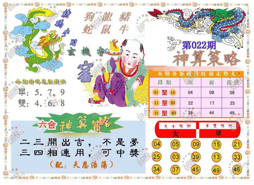 022期神算策略[图]