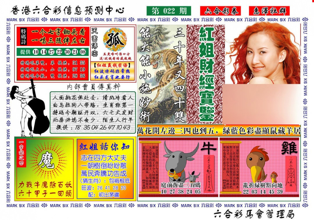 022期红姐财经宝鉴[图]