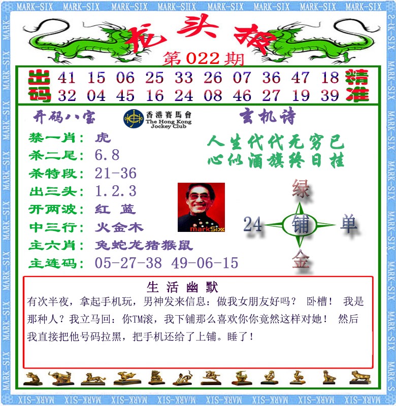 022期马经龙头报（荐）[图]