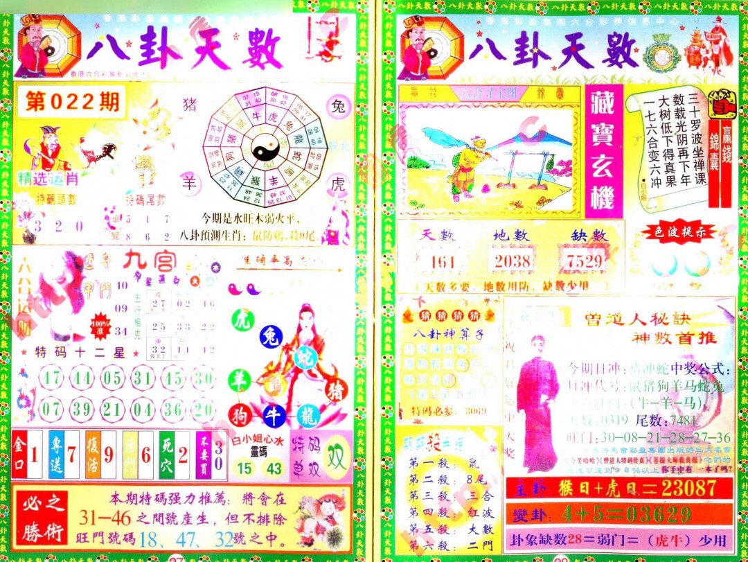 022期八卦天数[图]